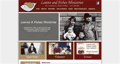 Desktop Screenshot of loavesandfisheslansing.org